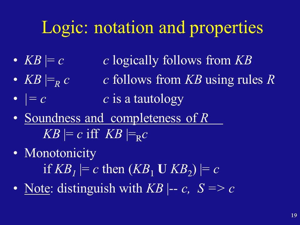 Discrete Mathematics - Predicate Logic